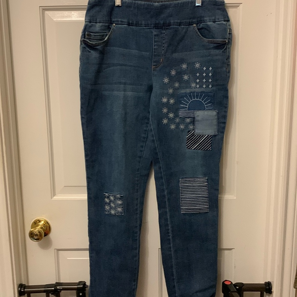 Coldwater Creek Patchwork Pants - image 1